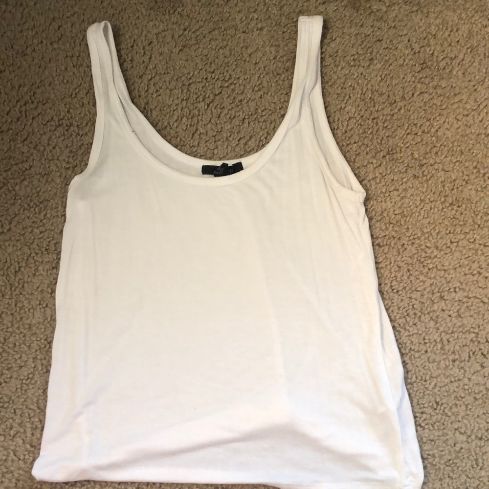 White tank top